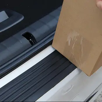 

Car Trunk Protection Strip Gum Bumper Anti-Collision Anti-Scratch Tailgate Trim Door Sill Protector 1 Set