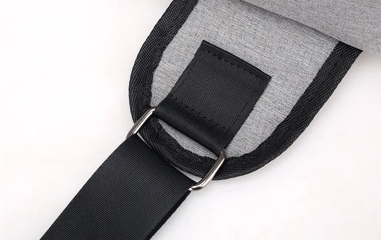 Модная usb зарядка повседневная мужская нагрудная сумка Холщовая Сумка на плечо для мужчин Дорожная сумка через плечо нагрудные сумки Мужская поясная сумка
