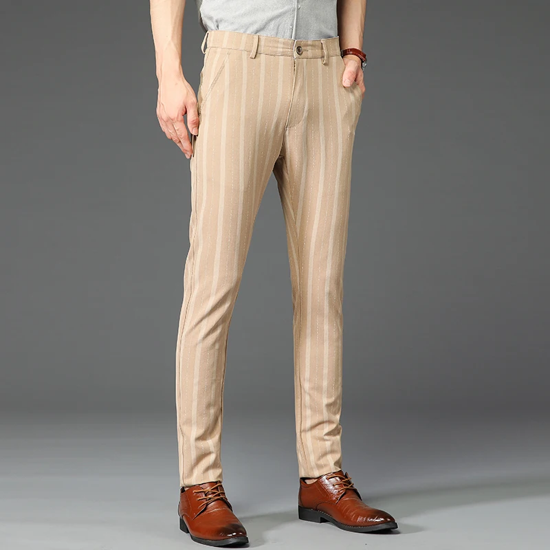5 Colors Formal Dress Pants Men Fashion 