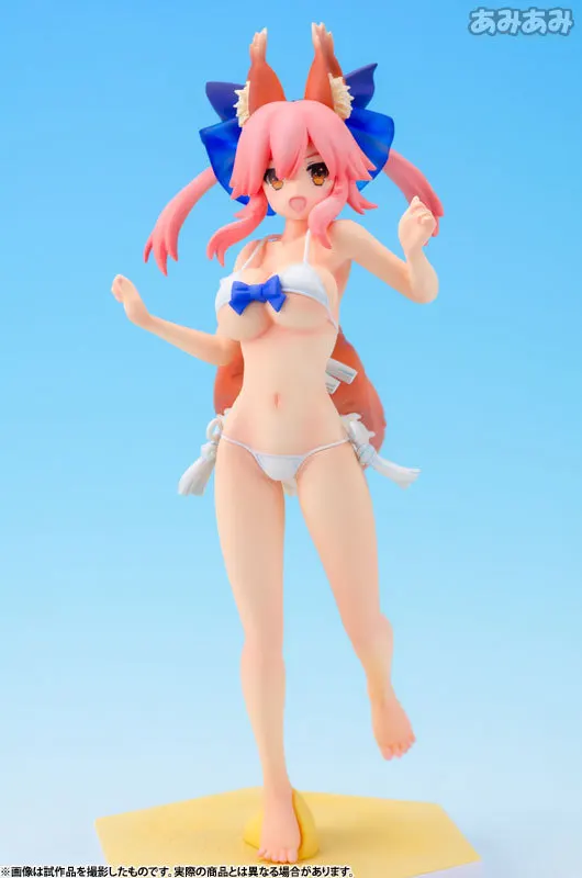 Fate/Extra CCC нефритовые водоросли спереди жена лиса волна купальники воды красивая девушка кран машина Гараж Комплект