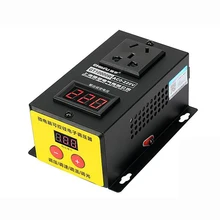 AC 220V High Power 10KW Controller Electronics Voltage Organ Electric Machinery Fans Variable Speed Controller 10000W 1pcs ac 230v 6 4 a ac 120v 12 6 a 5e4 electric power tool plastic speed controller switch fa 8 1fe 6 positions color randomly