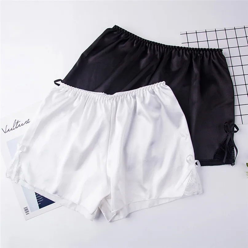 Женские защитные штаны со средней талией, эластичные трусы, мягкие удобные шорты, Аксессуары для платья 30SE03