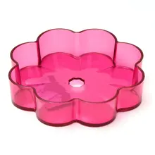 Пластиковая мыльница мыло в форме цветка стеллаж для хранения Контейнер Мыльница чехол для ванной комнаты Домашний Органайзер
