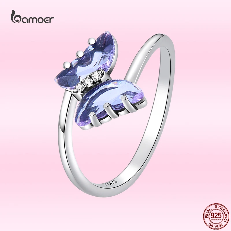 指輪・リング Ambush Butterfly Ring Amazon.com: AIMAOMI Inlaid Zircon Butterfly Ring Adjustable