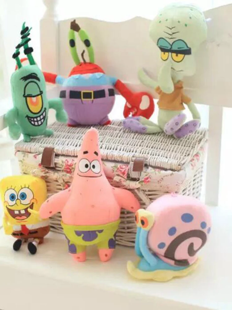 spongebob stuffed toy