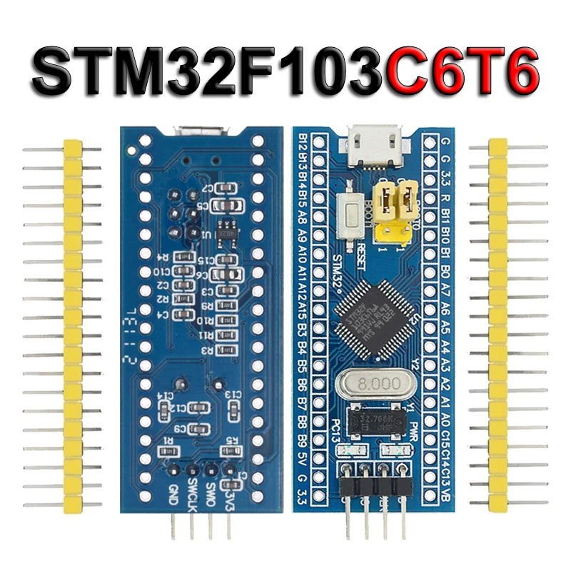 Программатор STM32F103C6T6 STM32F103C8T6 ARM STM32, минимальный Модуль платы разработки системы Arduino ST-LINK V2, программатор для загрузки