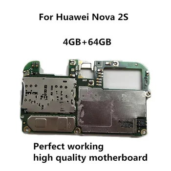 

Used For Huawei Nova 2S Unlocked Original Motherboard 4GB+64GB RAM ROM Mainboard Android OS Logic Board With Full Chips