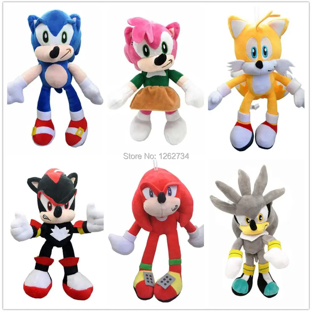 6 стилей Echidna Soic серебро Amy хвосты Тени 1" кулон мягкие лучшие подарки плюшевый рисунок с куклой в розницу