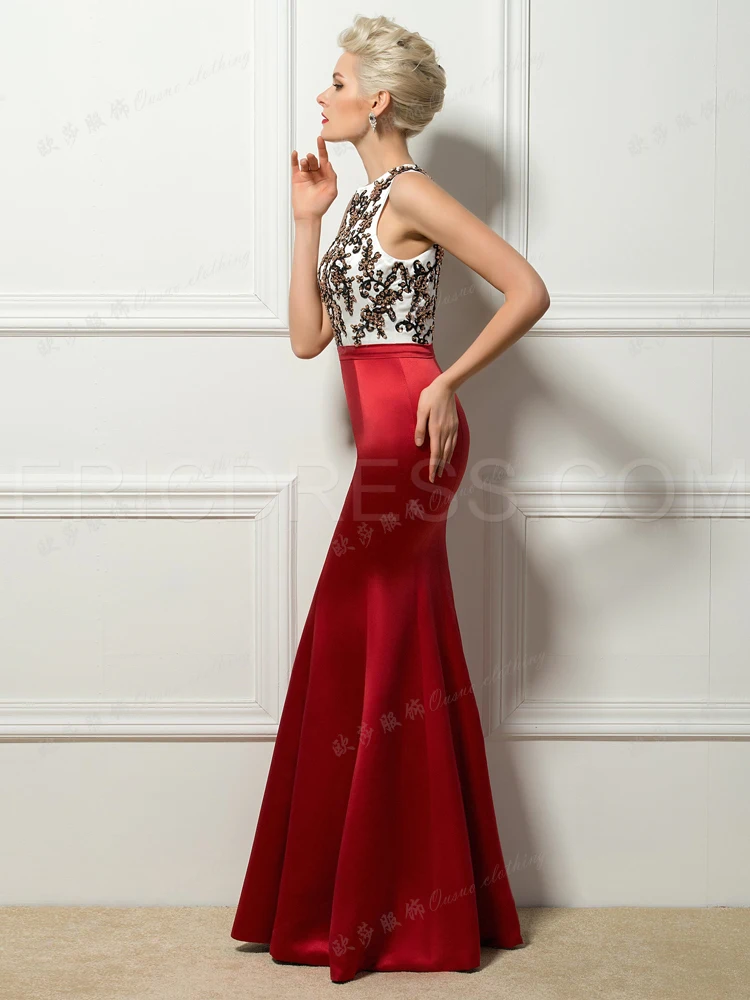 Вечерние платья robe de soiree courte saree для продажи, красные вечерние платья Русалочки без рукавов для матери невесты