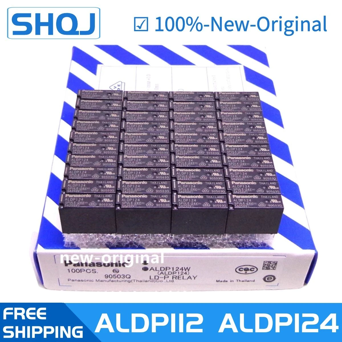 Реле ALDP112 ALDP124 12 В 24 постоянного тока новое и оригинальное реле 100 шт./кор. |