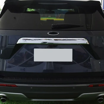 

Fit for Ford Explorer U625 2020 2021 Car Accessories Steel Chrome Car Rear Trunk Lid Molding Cover Trim 1pcs
