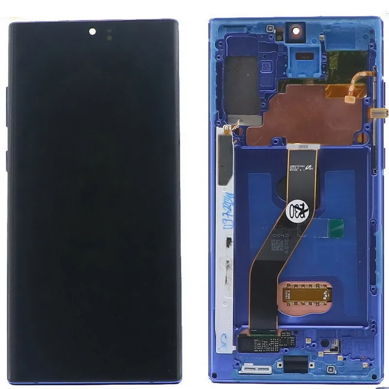 Tela de Toque Lcd para Samsung 10 + Mais Original Galaxy Note N970 N9700 N970f Display Nota N975 N9750 Digitador Assembléia 100% 10 3 LCDs de celular