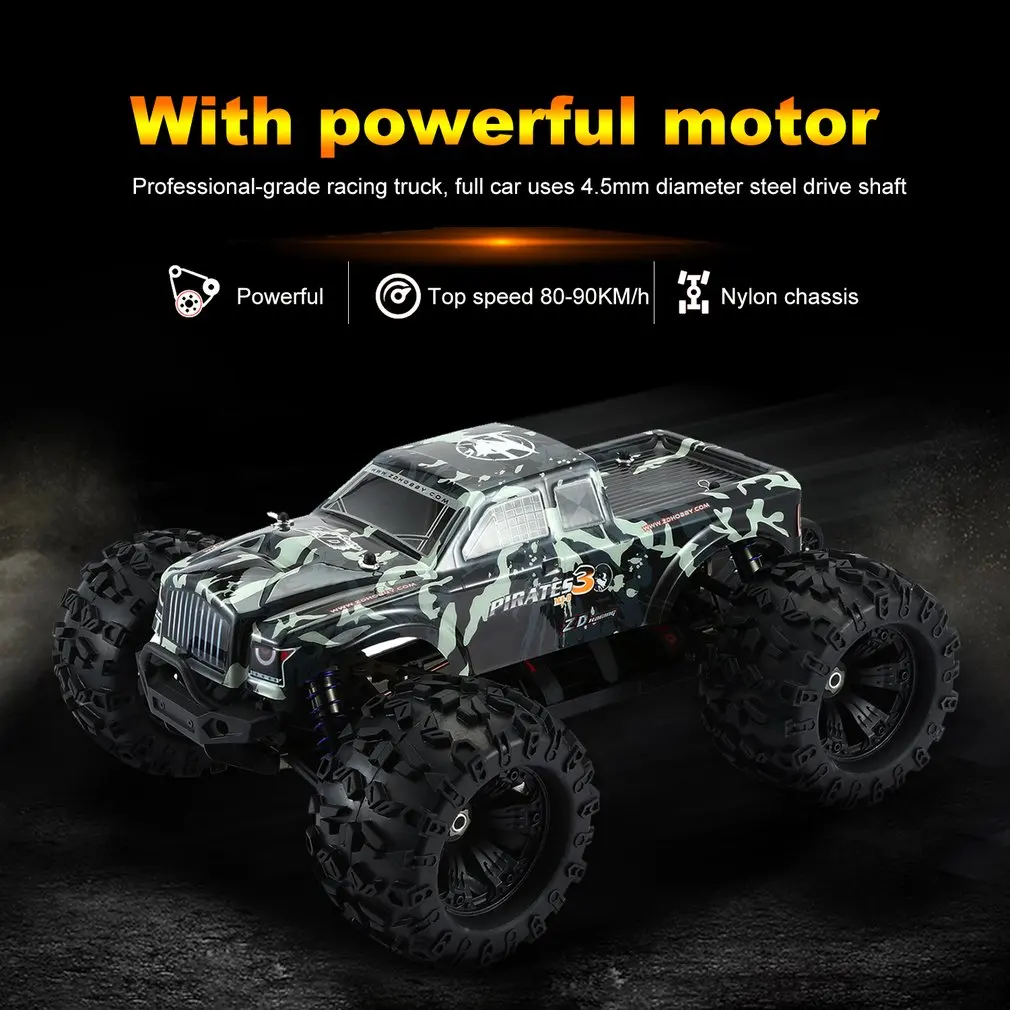 ZD гоночный MT8 Pirates3 1/8 2,4 г 90 км/ч электрический бесщеточный Радиоуправляемый гоночный автомобиль внедорожная модель большой ножной монстр грузовик RTR/Автомобильная рама