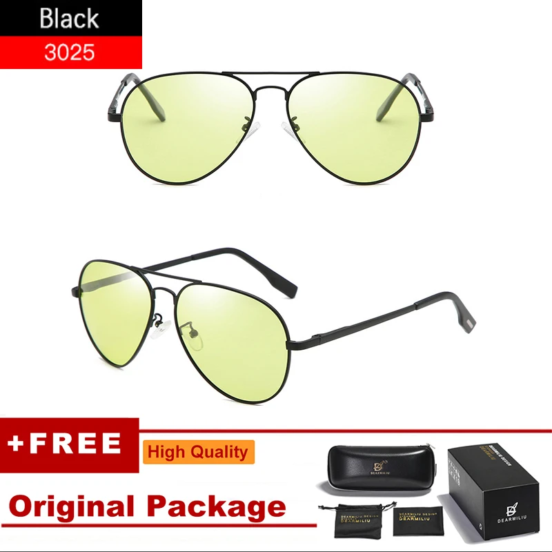Transition Photochromic Gaming Glasses Polarized SunGlasses Filter Computer Blocking Anti Blue Light Eye Eyestrain Women Men - Цвет линз: Black