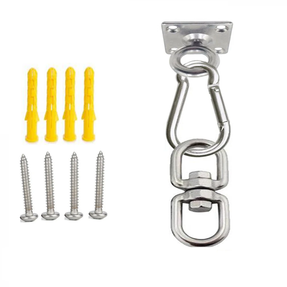 Swing Hook Hammock Bracket Suspension Hook Sex Swing Hanger Buckle Ceiling Mount Kit Accessories For Hanging Chair Aerial Yoga 