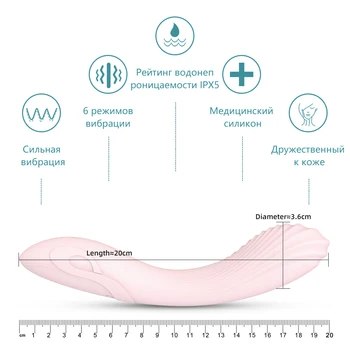 DRY WELL Dildo Vibrator Sex Toys For Woman Silicone AV Stick Vibrators For Women Clitoris Stimulator G-spot Female Masturbators 3