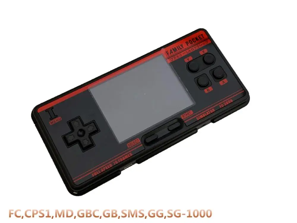 Игровой плеер в ретро стиле для FC3000 1094 встроенных игр FC/CPS1/MD/GBC/GB/SMS/GG/SG 1000 8 бит 2 Гб