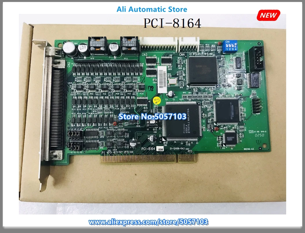 PCI-8164 передовые 4-осевой шаговый сервопривод motion управления