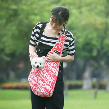 

Oxford Cloth Pet Backpack Dog Bag Cat Bag Pet Out Portable Backpack Oxford Cloth Messenger Bag Chest Bag 5