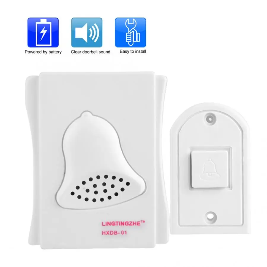 

door bell camera Wired Doorbell Ding Dong Bell Door Chime for Home Office Access Control System ring doorbell