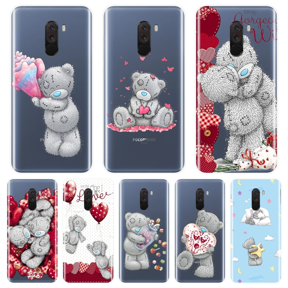 Татти Тедди задняя крышка для Xiaomi Redmi S2 4A 5A 6A 5 Plus силиконовый чехол телефона Pocophone