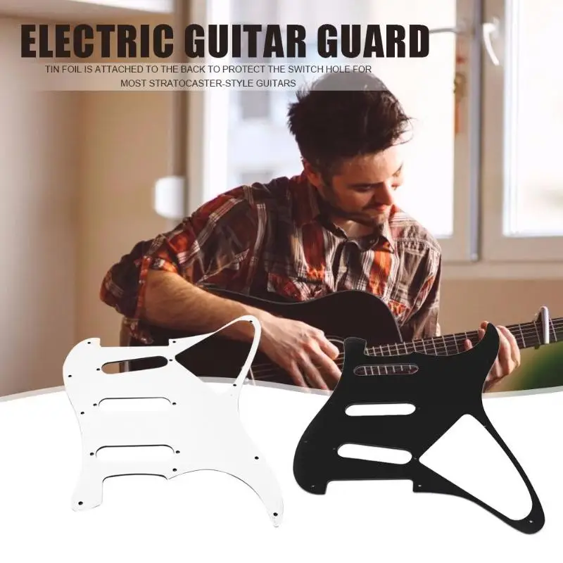 3 слоя царапины пластины электрогитары pick guard ST против царапин гитары защита pick Guard Музыкальные инструменты аксессуары