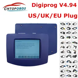 Новейший Digiprog III V4.94 Digiprog 3 Одометр Программист Digiprog3 FTDI Автомобильная Регулировка пробега инструмент Digi Pro 3 полный набор кабелей