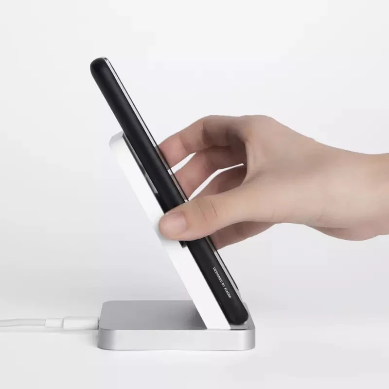 Беспроводное зарядное устройство Xiaomi с воздушным охлаждением 30 Вт Max 19 в подходит для Xiaomi Mi9 MiX 2S Mix 3 Qi EPP10W Подставка для зарядки телефона