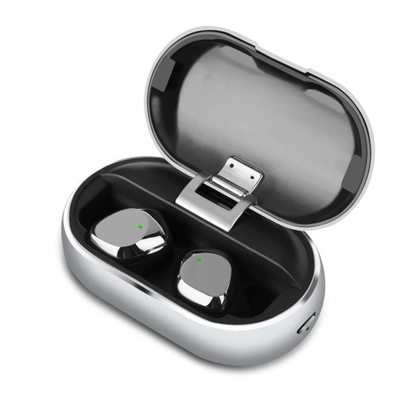 X26 TWS bluetooth 5.0 Real Wireless Earphones Smart Waterproof Stereo Hifi Earphones with Charging Case for Iphone