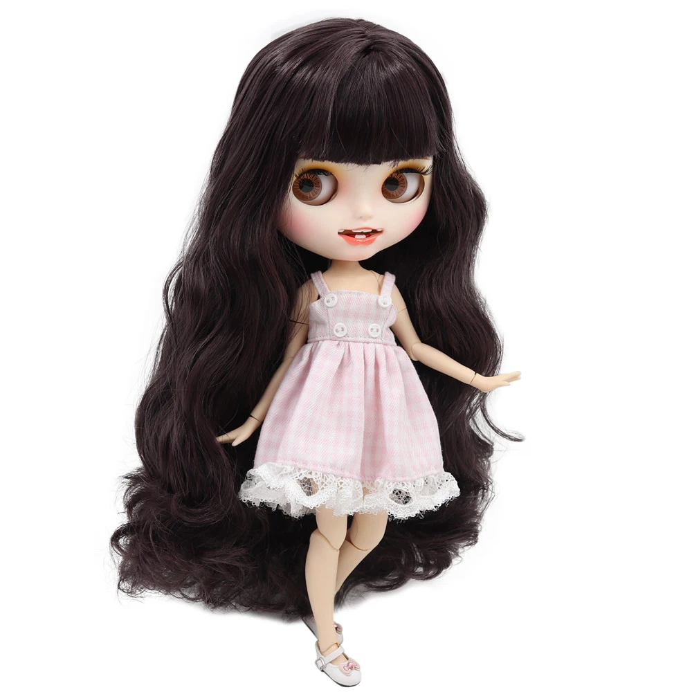 ICY 1/6 Blyth Кукла под заказ № BL9219 белая кожа и соединение тела с открытым ртом матовое лицо для девочки Подарочная игрушка