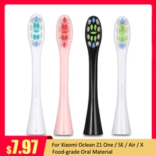 2 шт Сменные электрические насадки для Xiaomi Oclean Z1 One/SE/Air/X Автоматическая электрическая звуковая зубная щетка высокого качества