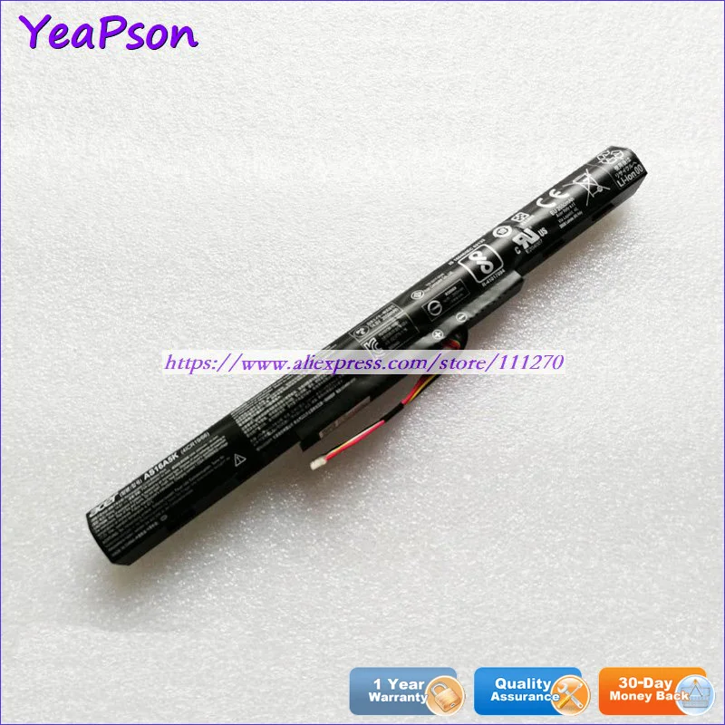 Аккумулятор Yeapson AS16A5K AS16A7K AS16A8K 14 8 в 2650 мАч | Компьютеры и офис