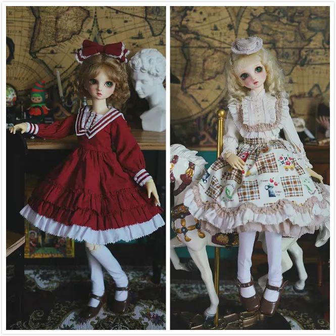 Одежда для шарнирной куклы подходит кукол 1/3 1/4 1/6 SD10 BJD девочек|Куклы| |