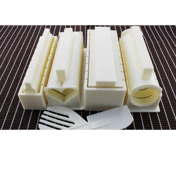 

10 Pcs/set Sushi Making Tool Rice Molds Set For Sushi Roll Kitchen Cooking