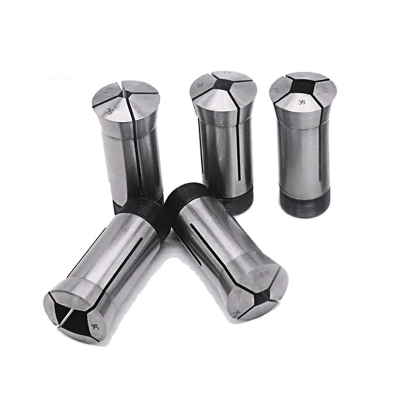 

5Pcs/Set Collet Round Type 5C Collet Spring Collet Chuck,Range From 4mm 6mm 8mm 10mm 12mm for CNC Machine Milling Lathe Tool