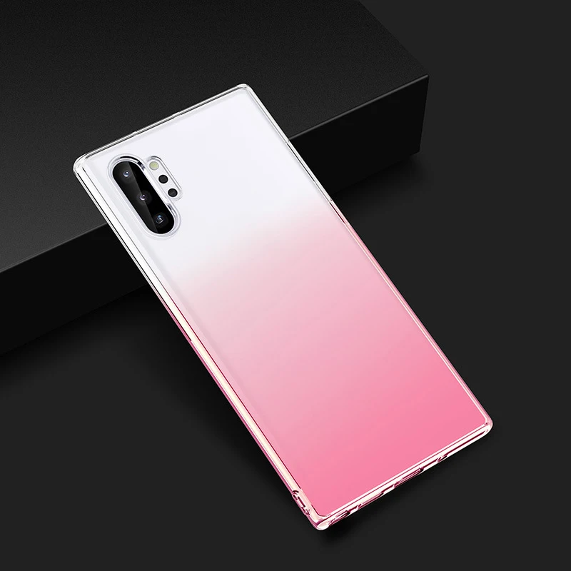 50 шт градиентный Мягкий ТПУ чехол для huawei P30 P20 Pro Lite mate 20 X Nova Y9 Honor 20i 8S 8X 8C ультра тонкий противоударный чехол