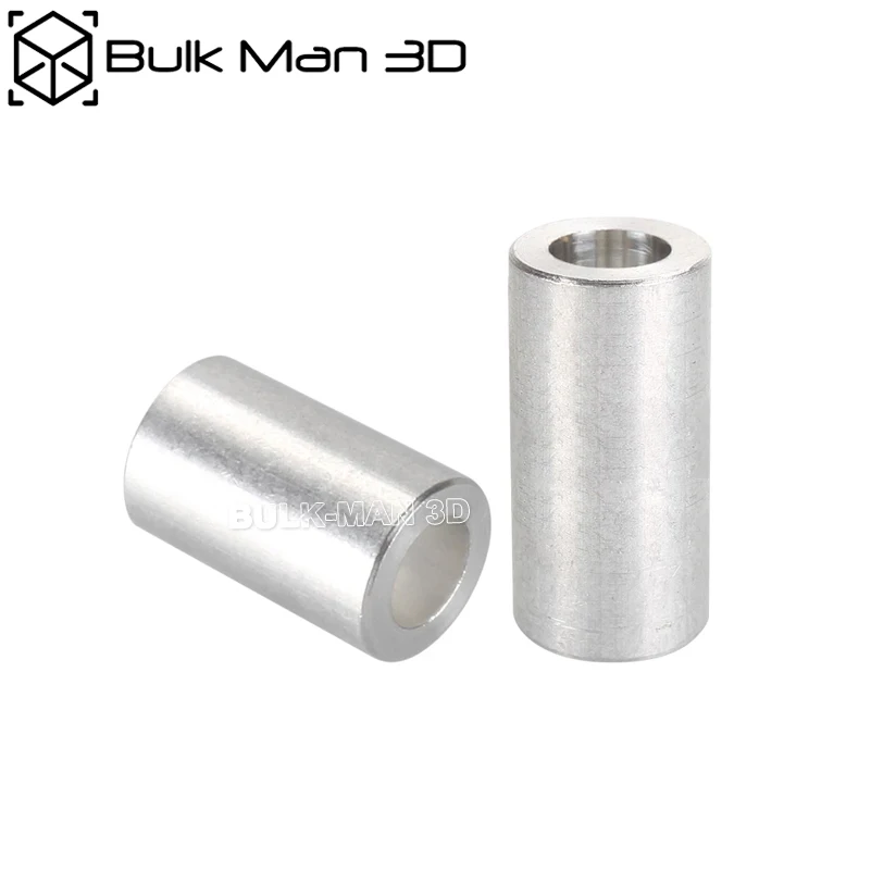 Aluminum Bushing Gasket Round Sleeve Unthreaded Spacers Standoff M2-M44 All Size 