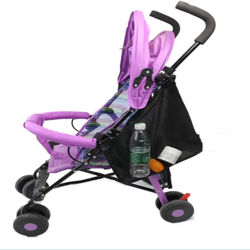 pram with side storage