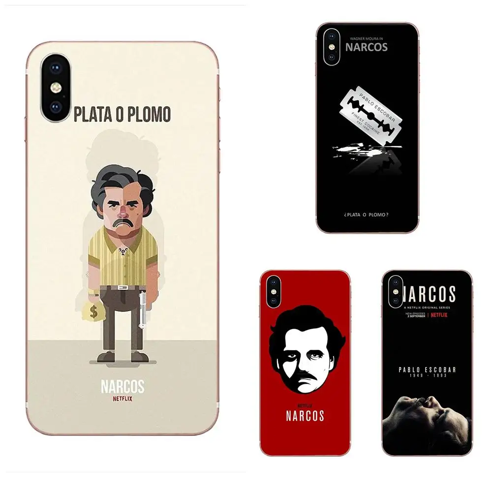 Narcos Plata O Soft Fashion Mobile Phone For LG G2 G3 G4 G5 G6 G7 K4 K7 K8 K10 K12 K40 Mini Plus Stylus ThinQ 2016 2017 2018 | Мобильные