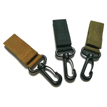

Multifunction Keychain Tools Fashion Outdoor Tools Hiking Car Key Chain Military Nylon Webbing Buckle Backpack Belt Hanger Hooks