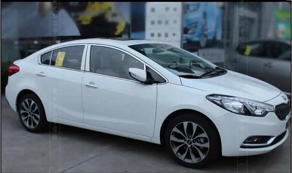 2012-2013kia K3 4dr Высококачественная Автомобильная планка оконных наличников из нержавеющей стали(22 шт), автомобильные Чехлы/drw