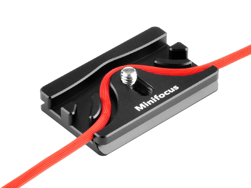 

DSLR Camera Cable Clamp QR Quick Release Arca Swiss Type Camera Plate for Sony A6600 A6400 A6500 A7SIII A7RIII etc. Camera
