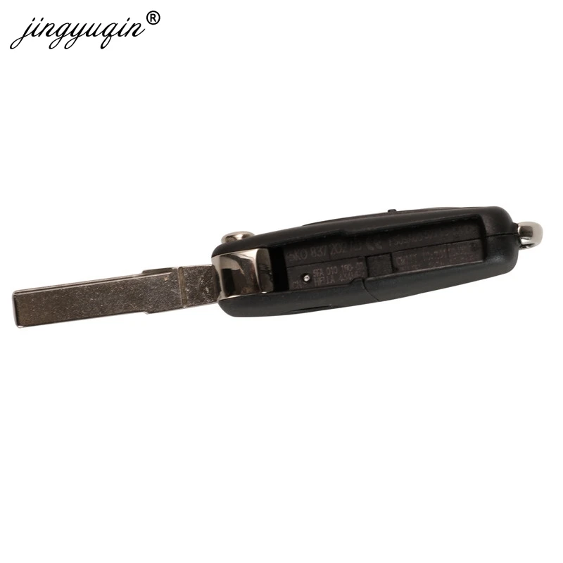 KEYYOU 2 Bottoni Flip Chiave A Distanza Dell'automobile Fob Per VOLKSWAGEN Per VW Golf 4 5 Passat b5 b6 polo Touran 434MHz ID48 Chip 1J0 959 753 AG  34