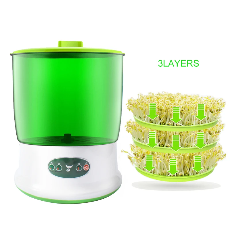 Intelligent Bean Sprouts Maker Thermostat Green Vegetable Seeds Growth