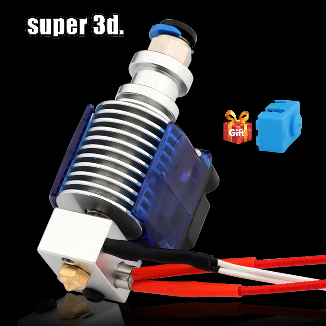 

Upgraded all-metal V5 Hotend 1.75mm 12V/24V Remote Bowen Print J-head extruder XH2.54 For E3D HOTEND 3d printer kit parts