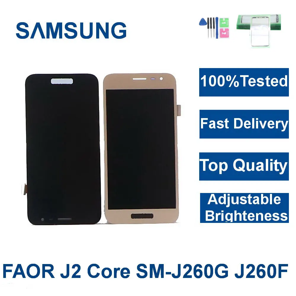 ЖК-дисплей с дигитайзером сенсорного экрана в сборе для Samsung Galaxy J2Core 2018 J260 J260M/DS