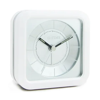 

Led Luminous Square Black Alarm Clock Creative Minimalist Silent Modern Alarm Clock Portable Stylish Travel Alarm Clock MM60NZ