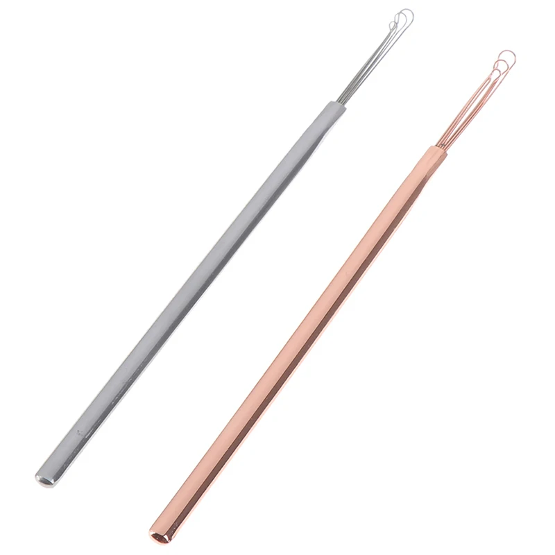 Stainless Steel Ear Pick Cleaner Portable Dig Ear Curette Tools Digging Earpick Cleaner Ear Spoon Ear Health Care Cleaning Tool