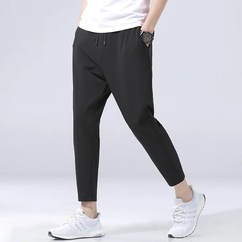 

Spandex Casual Pants Mountain Climbing of Slim Fit Pants MEN'S Casual Pants Spring And Autumn Sports BOY'S Korean-style Trend