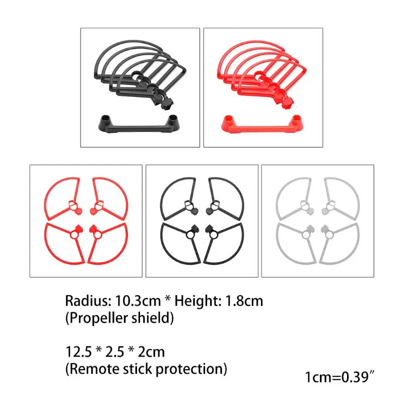 1 комплект защитное кольцо пропеллер охранники пульт дистанционного управления рокер для DJI Mavic Mini